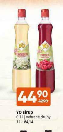 Terno Yo sirup nabídka