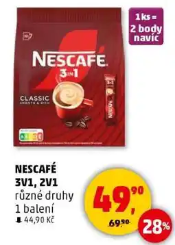 Penny Market Nescafé 3v1, 2v1 nabídka