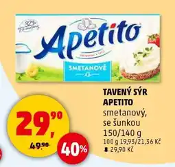 Penny Market TAVENÝ SÝR APETITO nabídka