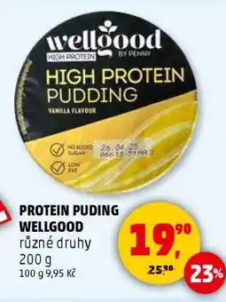 Penny Market PROTEIN PUDING WELLGOOD nabídka