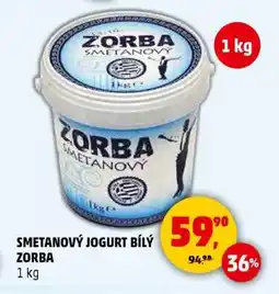 Penny Market Smetanový jogurt bílý ZORBA nabídka