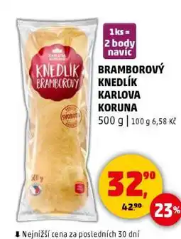 Penny Market BRAMBOROVÝ KNEDLÍK KARLOVA KORUNA nabídka