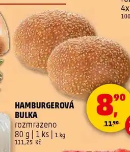 Penny Market Hamburgerová bulka nabídka