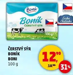 Penny Market ČERSTVÝ SÝR BONÍK BONI nabídka