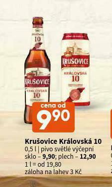 Terno Pivo krušovice 10 nabídka