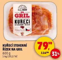 Penny Market KUŘECÍ STEHENNÍ ŘÍZEK NA GRIL nabídka