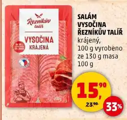 Penny Market SALÁM VYSOČINA ŘEZNÍKŮV TALÍŘ nabídka