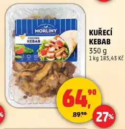 Penny Market Kuřecí kebab nabídka