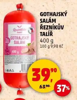 Penny Market GOTHAJSKÝ SALÁM ŘEZNÍKŮV TALÍŘ nabídka