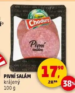 Penny Market Pivní salám nabídka