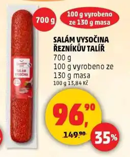 Penny Market SALÁM VYSOČINA ŘEZNÍKŮV TALÍŘ nabídka
