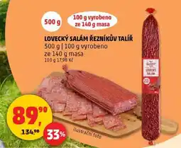 Penny Market LOVECKÝ SALÁM ŘEZNÍKŮV TALÍŘ nabídka