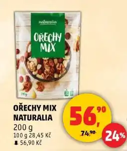 Penny Market OŘECHY MIX NATURALIA nabídka