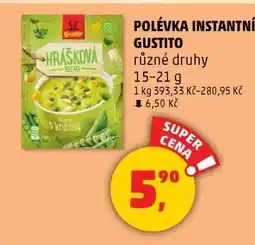 Penny Market POLÉVKA INSTANTNÍ GUSTITO nabídka