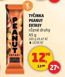Penny Market Tyčinka Peanut Extasy nabídka