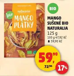 Penny Market MANGO SUŠENÉ BIO NATURALIA nabídka
