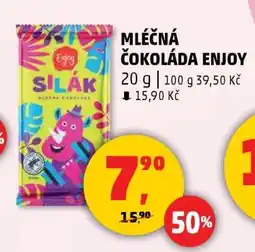 Penny Market MLÉČNÁ ČOKOLÁDA ENJOY nabídka