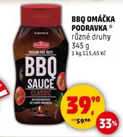 Penny Market BBQ omáčka Podravka nabídka