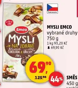 Penny Market MYSLI EMCO vybrané druhy nabídka
