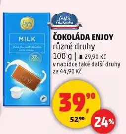 Penny Market ČOKOLÁDA ENJOY nabídka