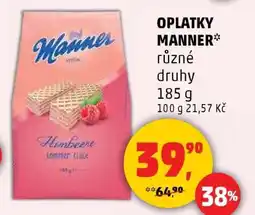 Penny Market Oplatky Manner nabídka