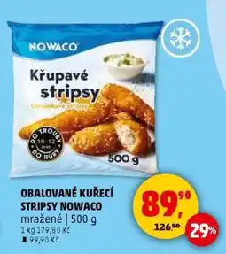 Penny Market OBALOVANÉ KUŘECÍ STRIPSY NOWACO nabídka