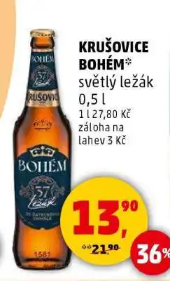 Penny Market Krušovice Bohém nabídka