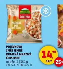 Penny Market POLÉVKOVÁ SMĚS JEMNĚ KRÁJENÁ MRAZIVÁ ČERSTVOST nabídka