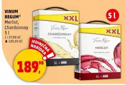 Penny Market VINUM REGUM Merlot, Chardonnay 5 l nabídka