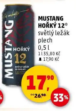 Penny Market Mustang Hořký 12 nabídka