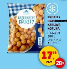 Penny Market KROKETY BRAMBOROVÉ KARLOVA KORUNA nabídka