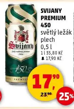 Penny Market Svijany Premium 450 nabídka
