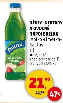 Penny Market Relax Jablko-Limetka-Kaktus nabídka
