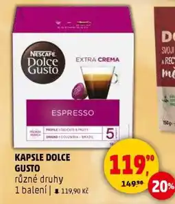Penny Market KAPSLE DOLCE GUSTO nabídka