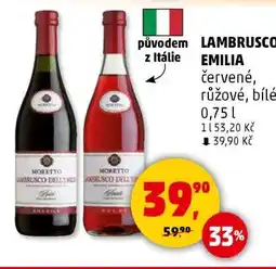 Penny Market LAMBRUSCO EMILIA nabídka