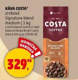 Penny Market KÁVA COSTA zrnková Signature blend medium | 1 kg nabídka