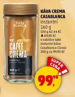 Penny Market KÁVA CREMA CASABLANCA nabídka