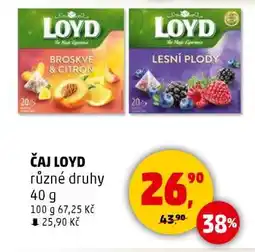 Penny Market ČAJ LOYD nabídka