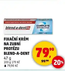 Penny Market FIXAČNÍ KRÉM NA ZUBNÍ PROTÉZU BLEND-A-DENT nabídka