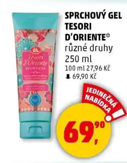 Penny Market SPRCHOVÝ GEL TESORI D’ORIENTE nabídka