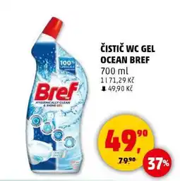 Penny Market ČISTIČ WC GEL OCEAN BREF nabídka