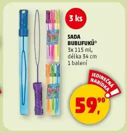 Penny Market Sada bublifuků nabídka