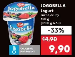 Kaufland Jogobella jogurt nabídka
