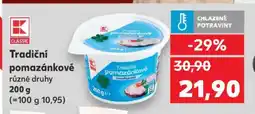 Kaufland Tradiční pomazánkové nabídka
