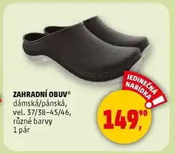Penny Market ZAHRADNÍ OBUV nabídka