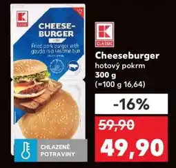 Kaufland Cheeseburger nabídka
