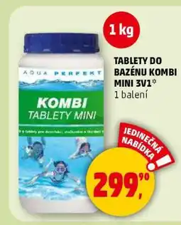 Penny Market Tablety do bazénu Kombi Mini 3v1 nabídka