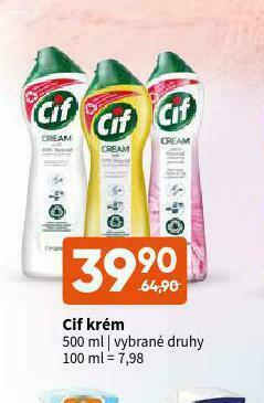Terno Cif krém nabídka