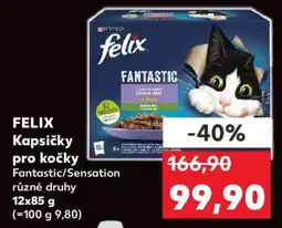 Kaufland Felix kapsičky pro kočky nabídka