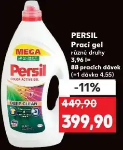 Kaufland Persil prací gel nabídka